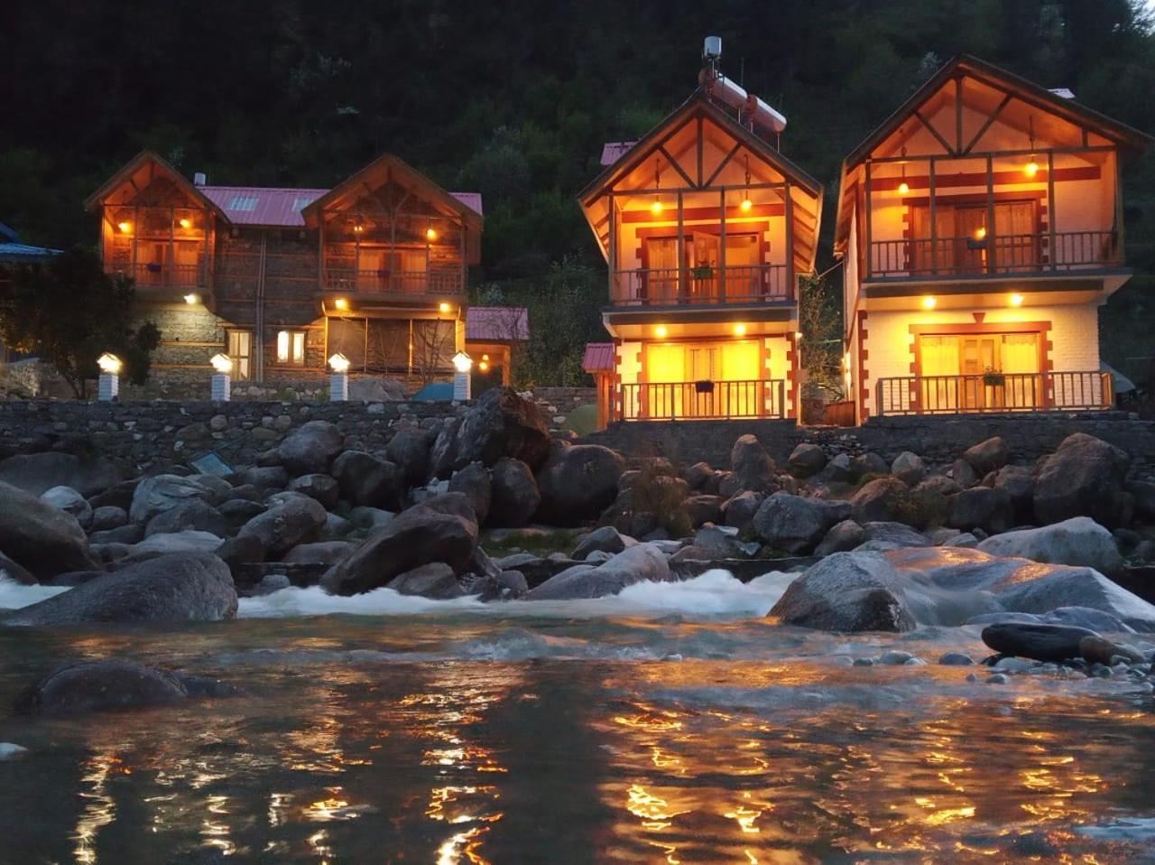 Offbeat Abodes - Tirthan Valley Banjār 외부 사진