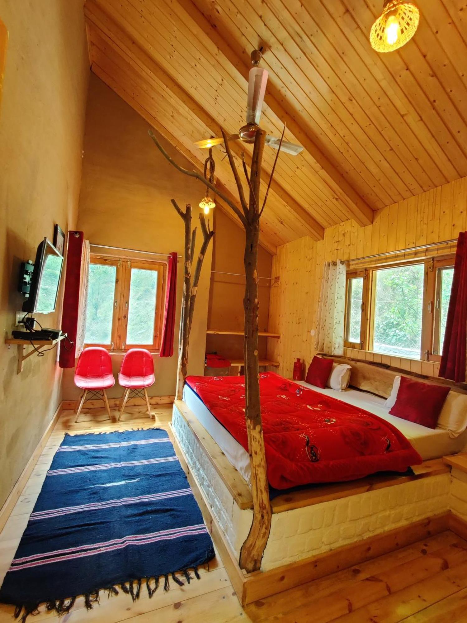 Offbeat Abodes - Tirthan Valley Banjār 외부 사진